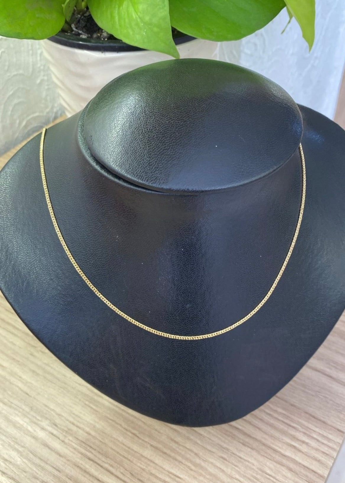 Corrente 50cm Banhada a Ouro