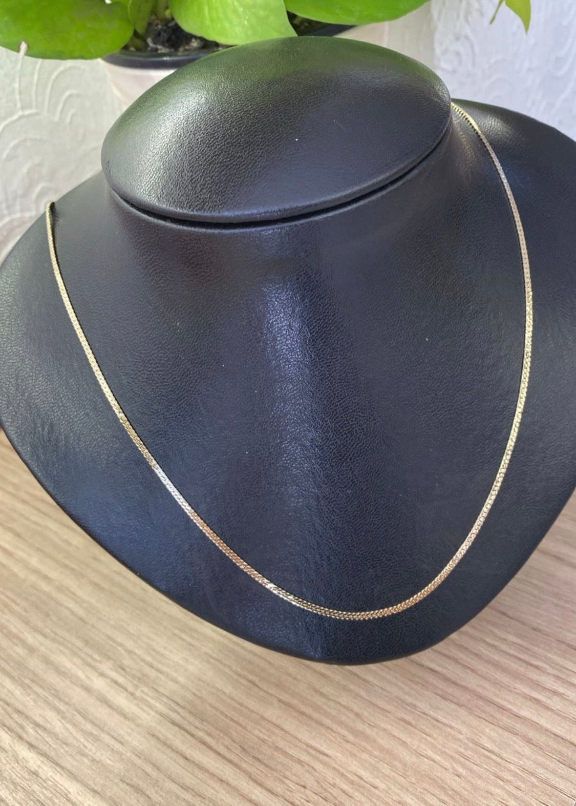 Corrente Malha Italiana 60cm Banhada a Ouro