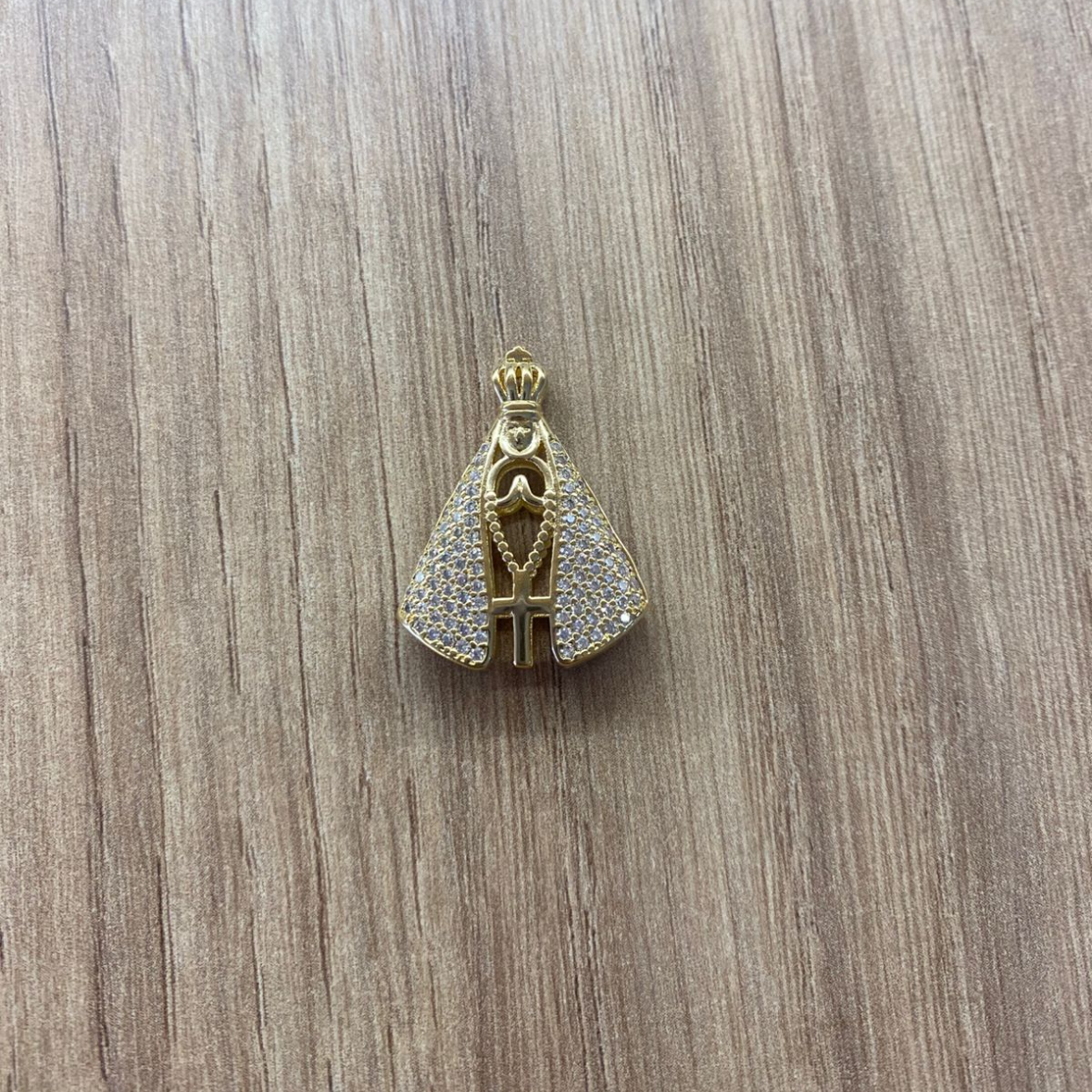 Pingente Nossa Senhora Aparecida Dupla Face