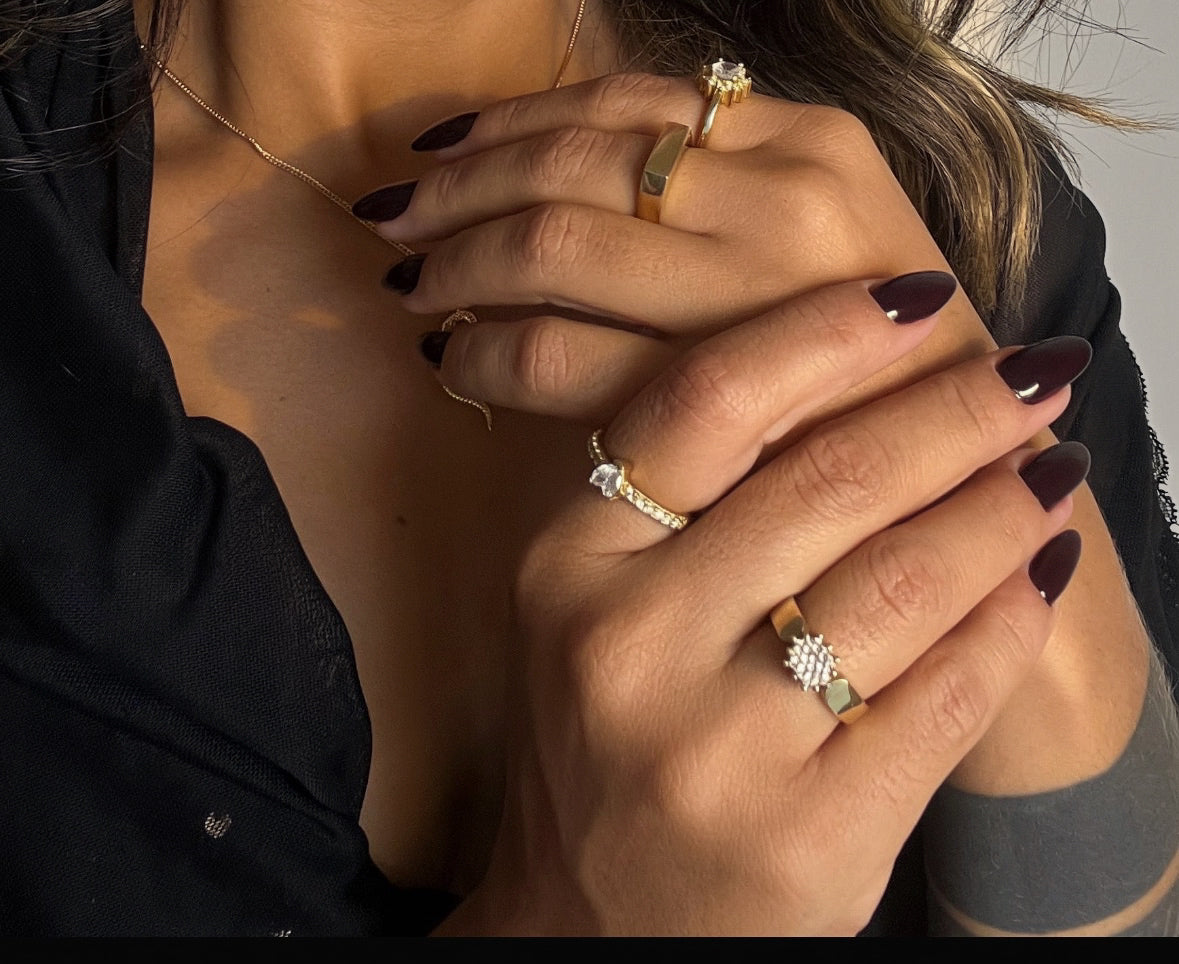 Aneis de Moeda Antiga| Lumini Joias