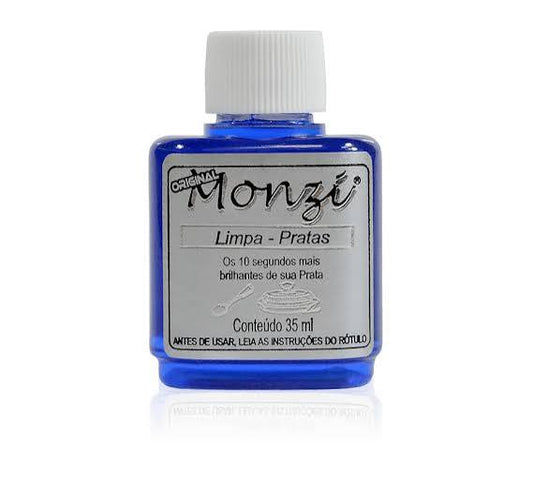 Limpa Prata Monzi – Restaurador de Brilho para Joias de Prata (35 ml)