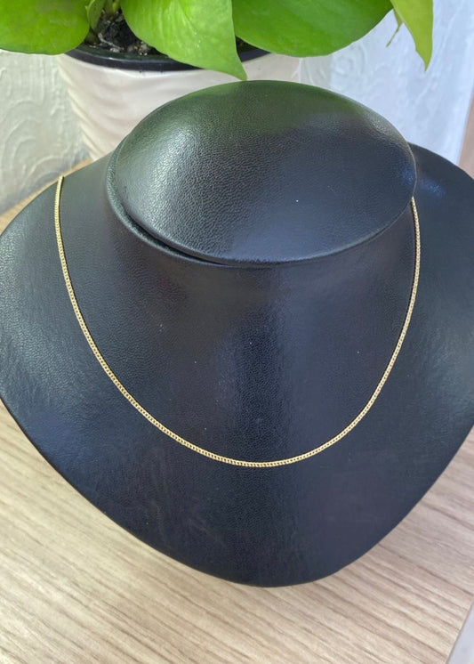 Corrente 50cm Banhada a Ouro