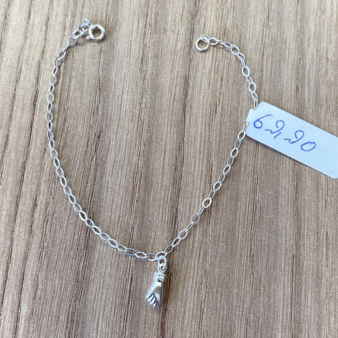 Pulseira Figa da Sorte em Prata 925