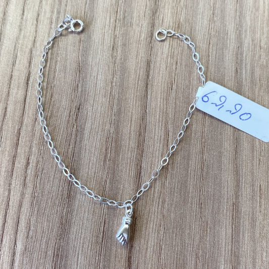 Pulseira Figa da Sorte em Prata 925