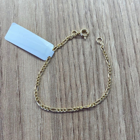 Pulseira Infantil Fígaro 3x1 – 14 cm