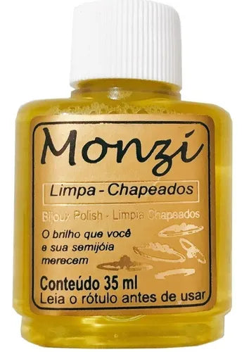 Limpa Semijoias Monzi – Limpeza para Peças Banhadas (35 ml)