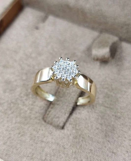 Anel Chuveirinho Hexágono (Moeda Antiga)