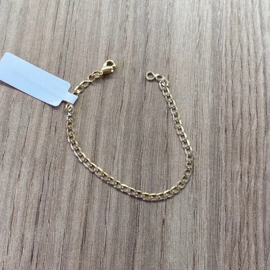 Pulseira Infantil Groumet Tradicional 14 cm