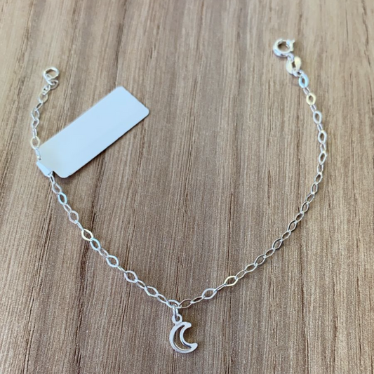 Pulseira Lua em Prata 925