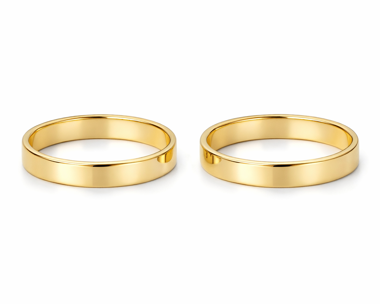 Aliança de Ouro 18k 4mm – Clássica e Atemporal