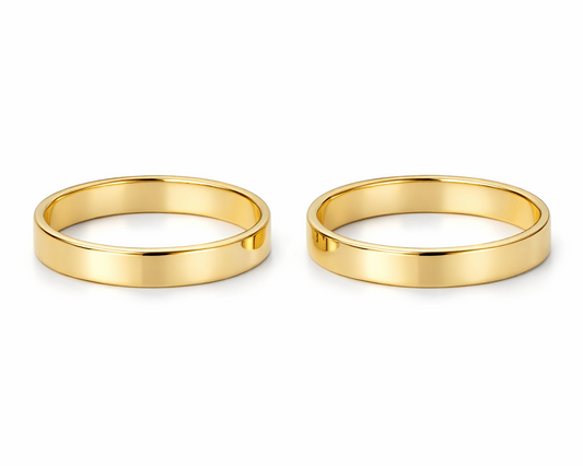 Aliança de Ouro 18k 4mm – Clássica e Atemporal