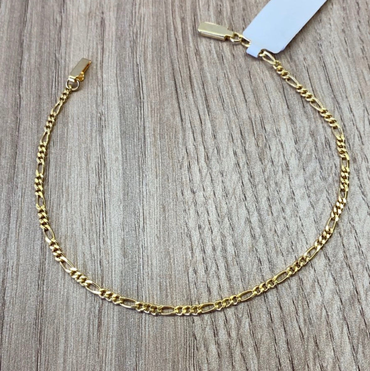 Pulseira Masculina Banhada a Ouro 3x1 Fígado