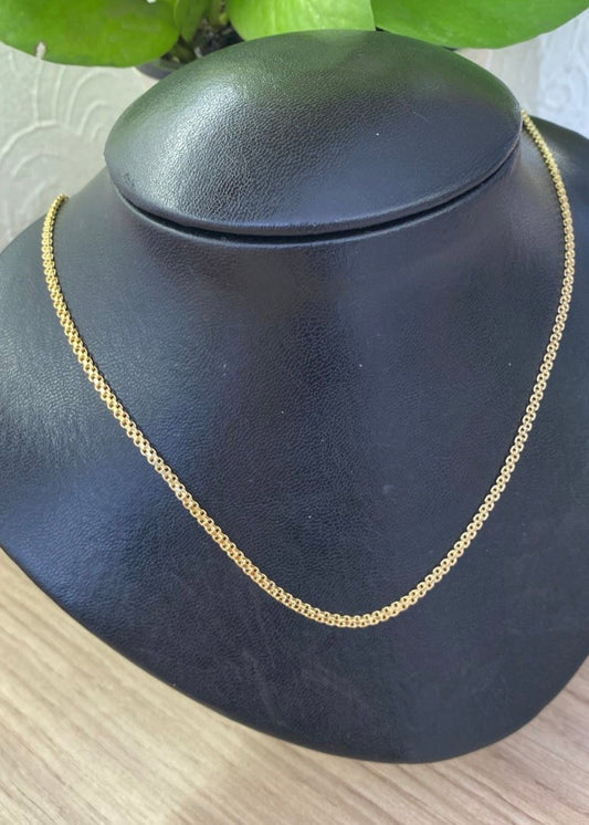 Corrente Banhada a Ouro – 50cm