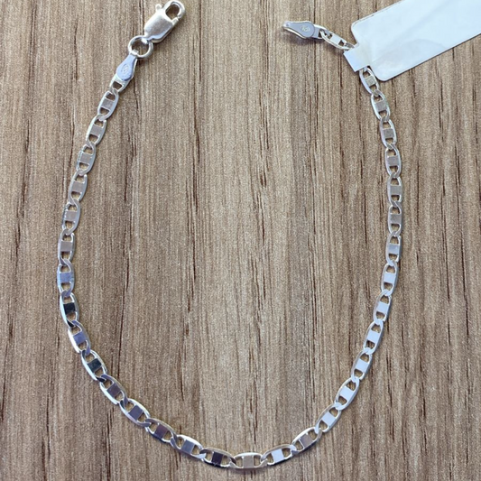 Pulseira Piastrine Delicada em Prata 925