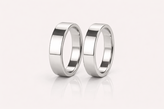 Aliança Reta em Prata 925 – 6mm (Aprox. 6g)